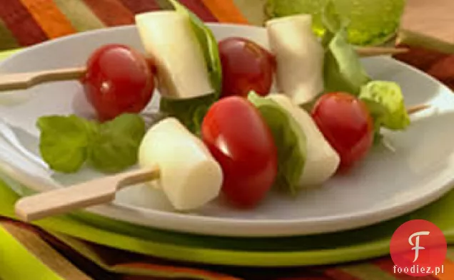 Szaszłyki Caprese