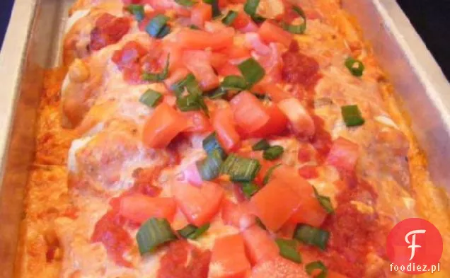 Sour Cream Chicken Enchiladas