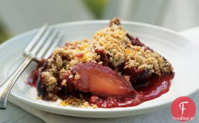 Santa Rosa Plum Crumble