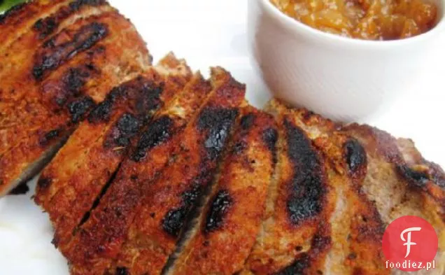 Polędwiczki wieprzowe z dodatkiem słonecznej gruszki Chutney
