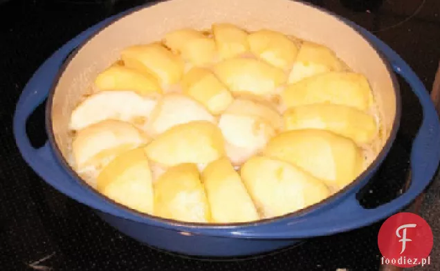 Bourbon-Butterscotch Pieczone Jabłka