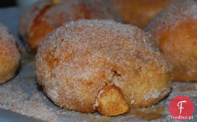 Pieczone pączki jabłkowe dla Abm