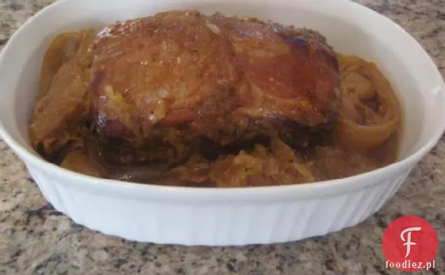 Slow Cooker (Garnek) Schab Pieczony I Kraut