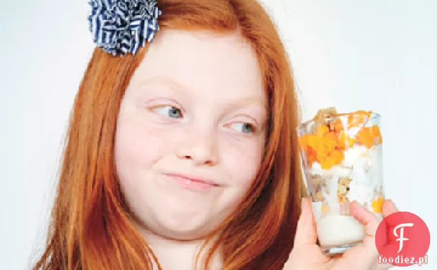 Apricot Crumble Parfait