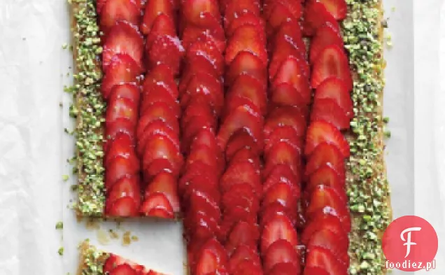 Tarta Truskawkowo-Pistacjowa