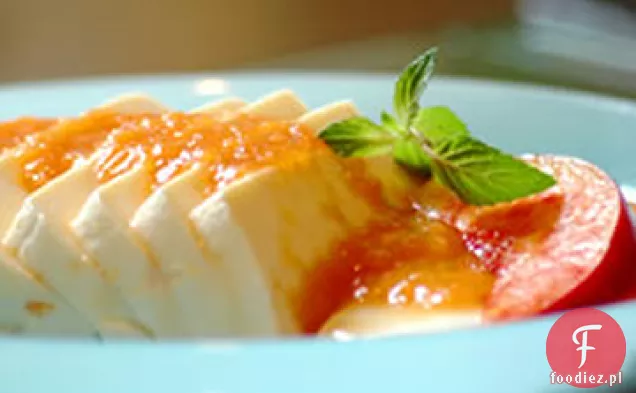 Delikatne Tofu w sosie morelowo-miodowym