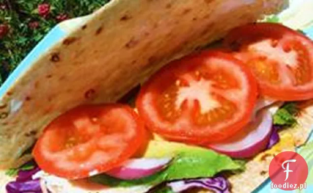 Tortilla z mięsem obiadowym