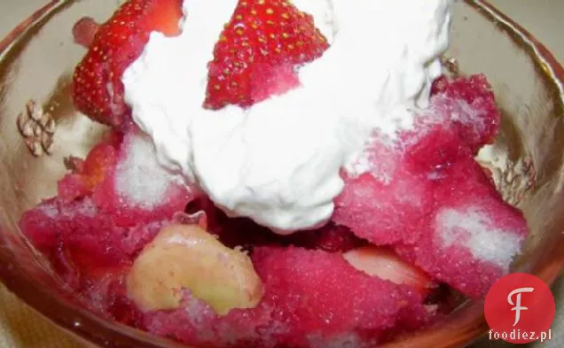 Deser Truskawkowo-Bananowy