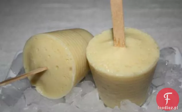 Pomarańczowy Bananowy Smoothie Pops