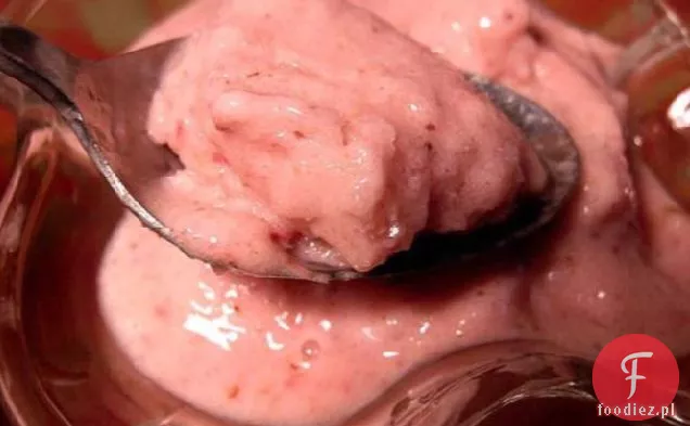 Jogurt Mrożony Z Jagodami Bananowymi
