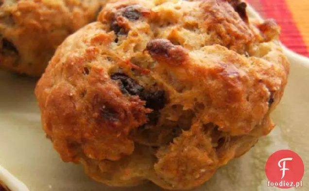 Zdrowsze Muffinki Czekoladowo-Bananowe