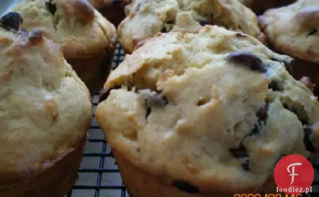 Muffinki Bananowo-Czekoladowe