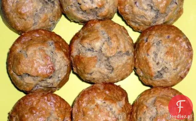Pyszne Niskokaloryczne Babeczki Bananowe:)