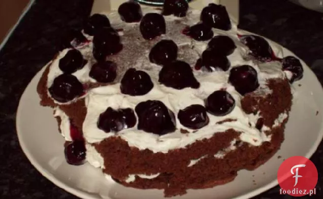 Łatwy Peasy Black Forest Cake