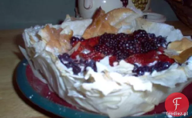 Płatki Phyllo Z Jagodami