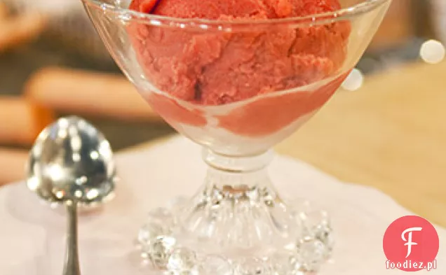Sorbet Malinowy-Rabarbarowy