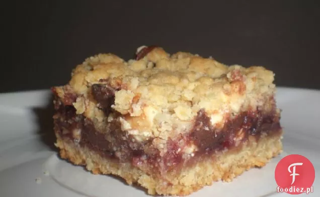 Malinowe Batoniki Streusel