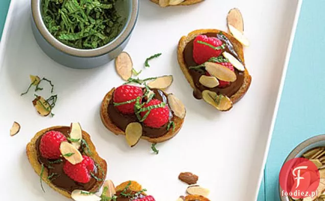 Czekolada Malina Bruschetta