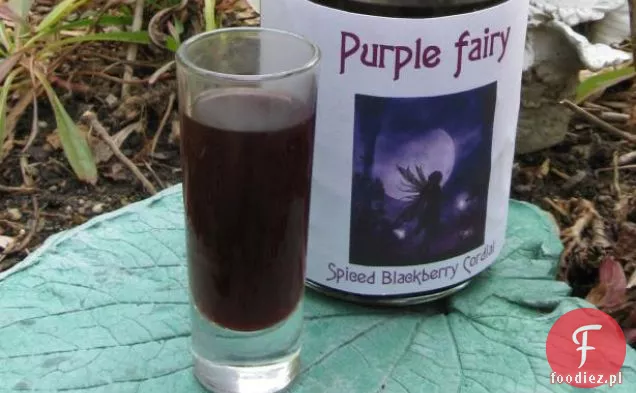 Przyprawiony Jeżyny Cordial