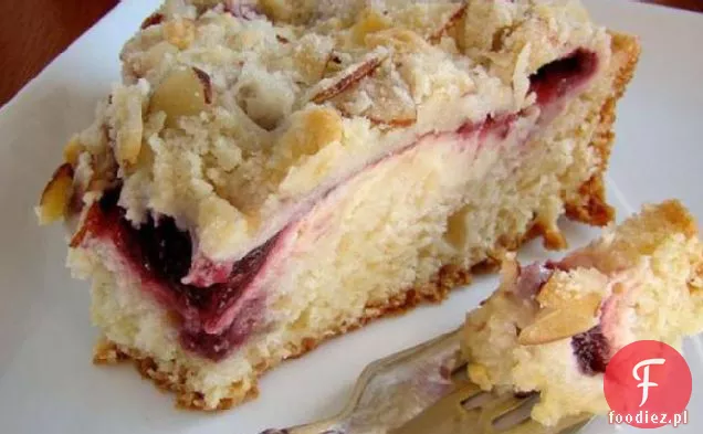 Tort Kawowy Z Serem Malinowym