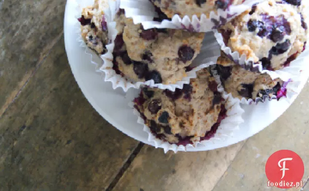 Muffinki Z Twarogiem Jagodowym