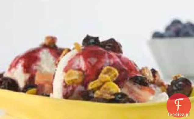 Indy Sundaes Z Jagodami, Kukurydzą I Boczkiem