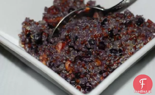 Wild Blueberry & Maple Śniadanie Quinoa Z Tosty Pekan