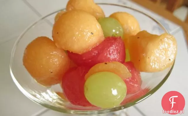 Sałatka Melonowa W Stylu Mojito
