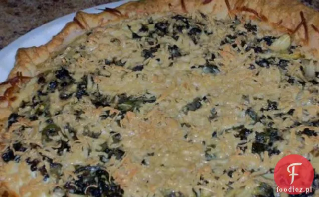 Chef Joey ' s zioło i pieczarki Quiche (Dairy Free)