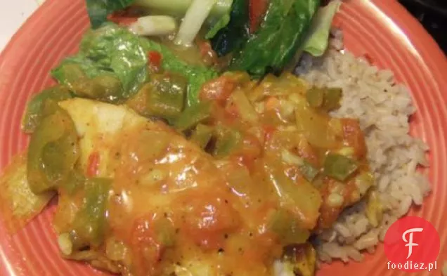 Ryba w Curry z mleka kokosowego