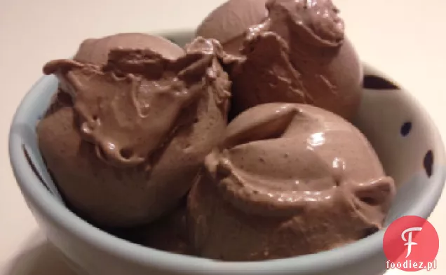 (Podstawowe, ale fantastyczne) lody z ciemnej czekolady