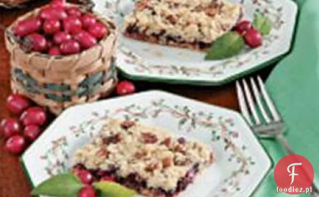 Karmazynowe Batoniki Crumble