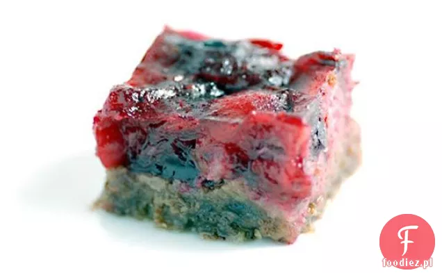 Tarta i pikantne batony żurawinowe
