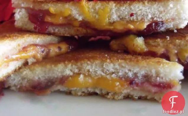 Farmhouse Cheddar Cheese and Cranberry Croque monsieur Toasties