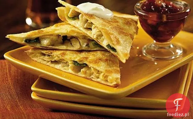 Jack Quesadillas z salsą żurawinową
