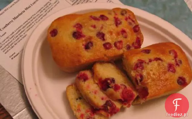 Lennie ' s Cranberry Mandarin Mini Loaves