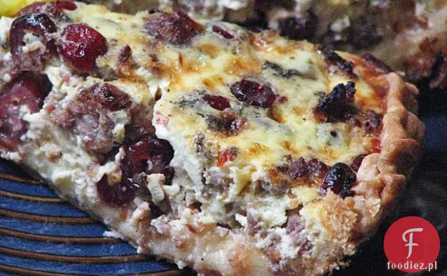Quiche Z Kiełbasą Żurawinową