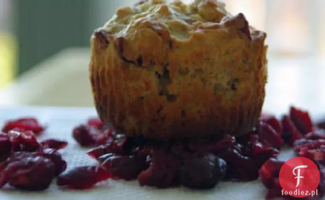 Muffinki Owsiane I Żurawinowe
