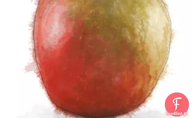 Sałatka Jabłkowa Z Ciepłym Sosem Camembert