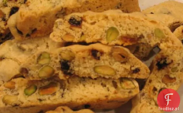 Biszkopt Żurawinowy Pistacjowy