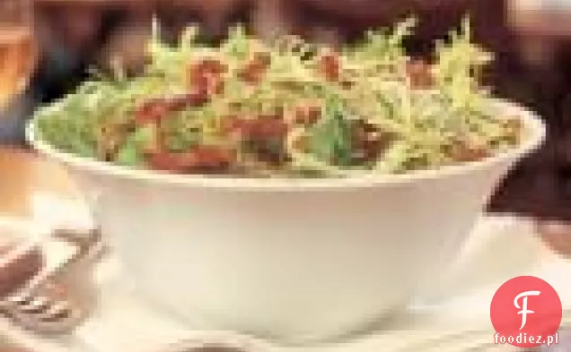 Sałatka Frisée Z Boczkiem