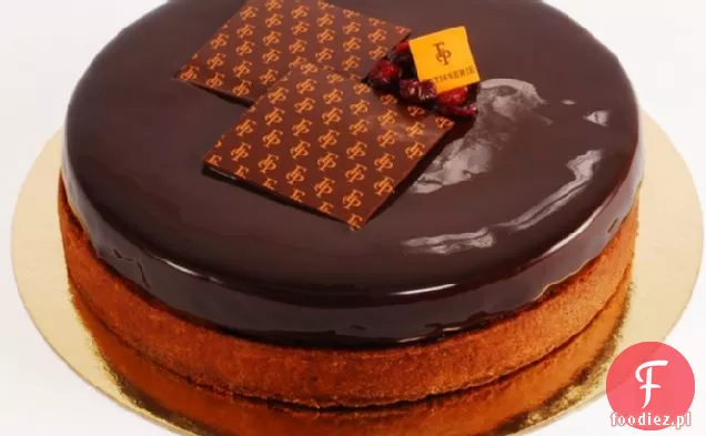 Tarta czekoladowo-żurawinowa Francois Payard
