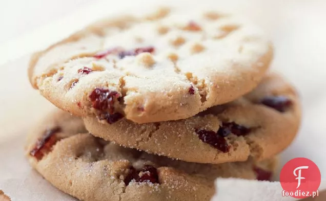 Ciasteczka maślane Macadamia z suszoną żurawiną
