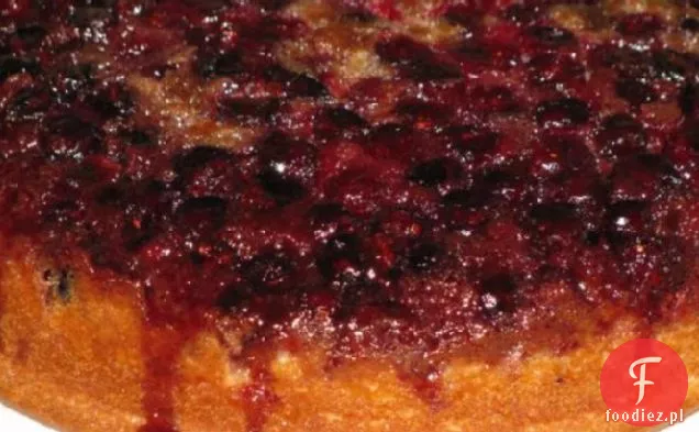 Ciasto Żurawinowe Do Góry Nogami