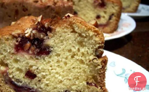 Cranberry Ripple Cake