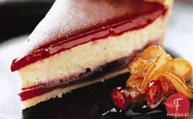 Tarta Z Ajerkoniakiem Żurawinowym