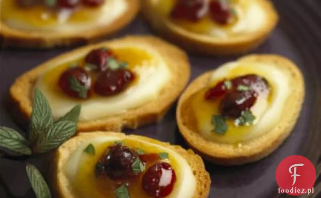Crème De Brie® Mango-Crostini Z Żurawiną