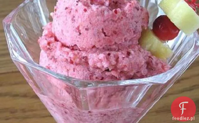 Sorbet Z Ananasem Żurawinowym