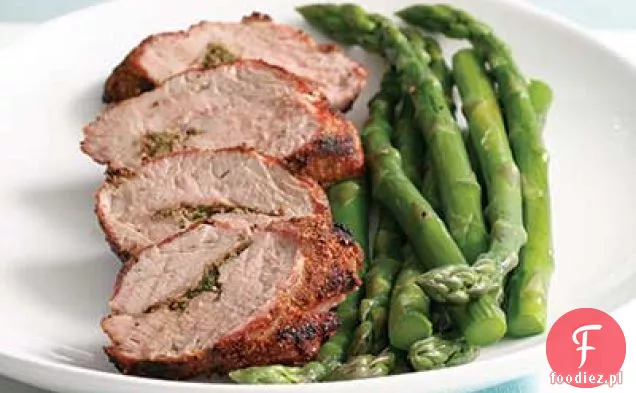 Steki Wieprzowe Z Rozmarynem I Pan Smażone Masło Fasola Przepis