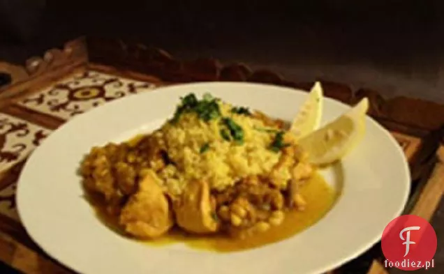 Marokański kurczak i Tagine daktylowy